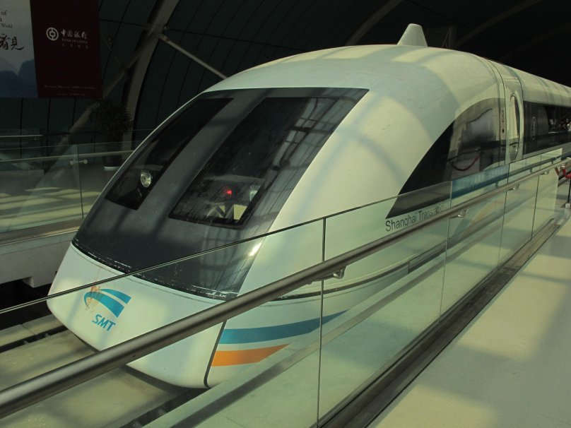 Maglev train in South Korea