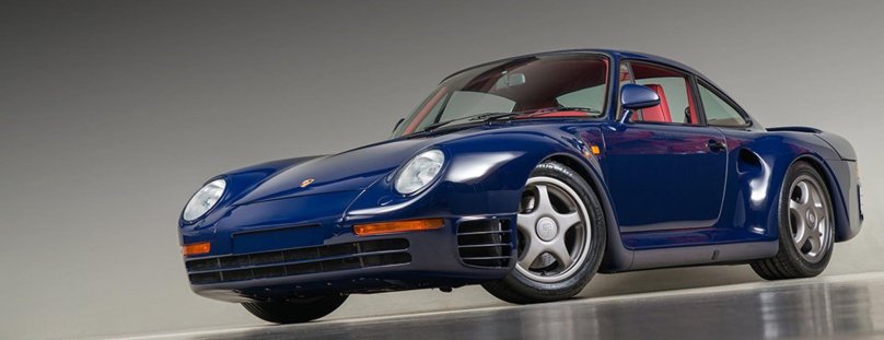 Porsche 959 Blue