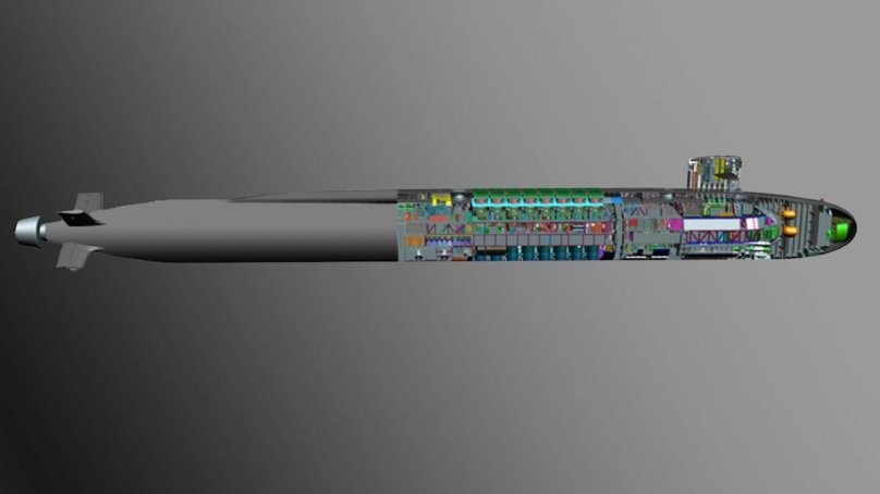Nuclear Submarine Cutaway