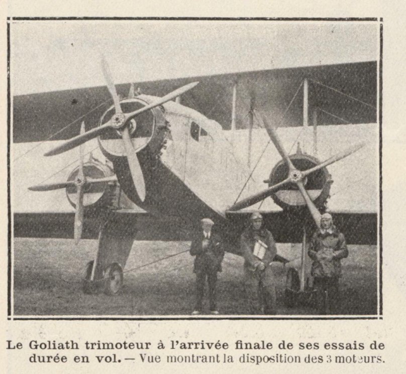 Фарман Голиаф самолет Минов и Мошковский