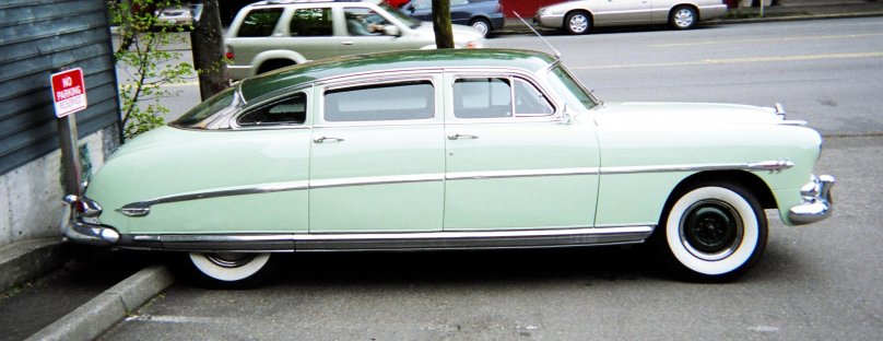 Hudson Hornet вид спереди