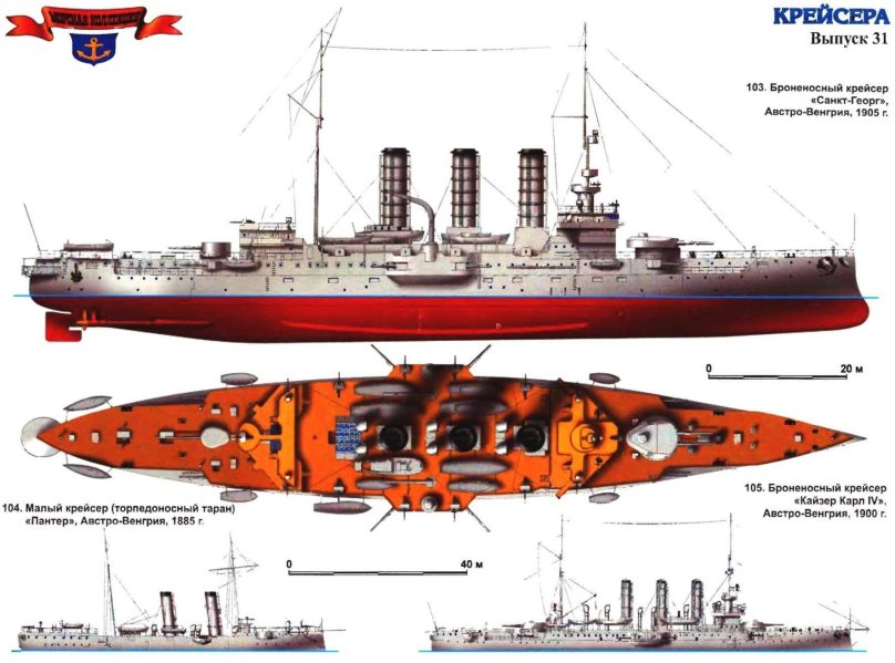 Броненосный крейсер Моделист-конструктор