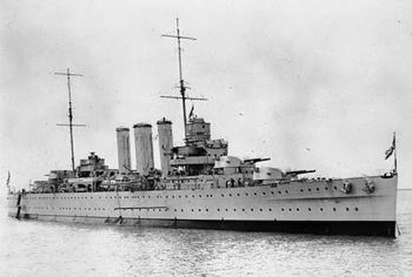 HMS Dorsetshire 1929