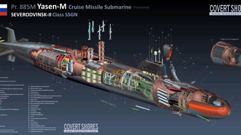 «Казань» проекта 885м «ясень-м»