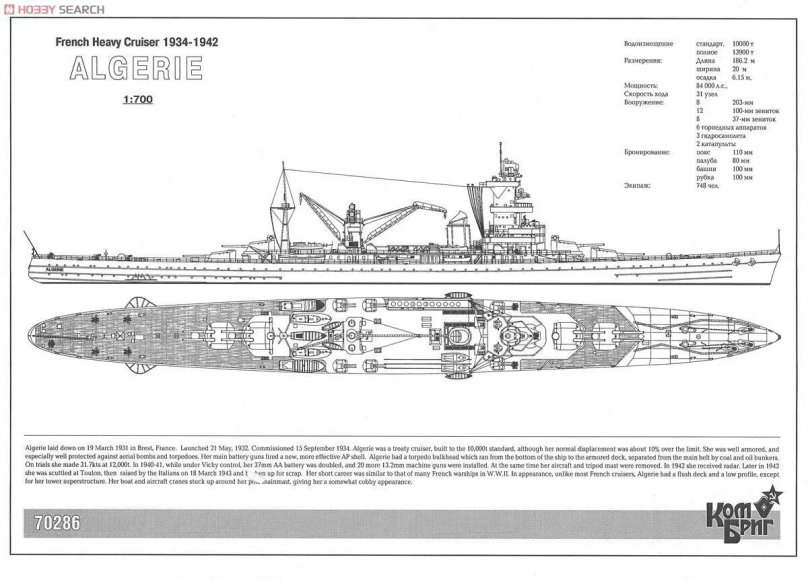 Альжери тяжёлый крейсер