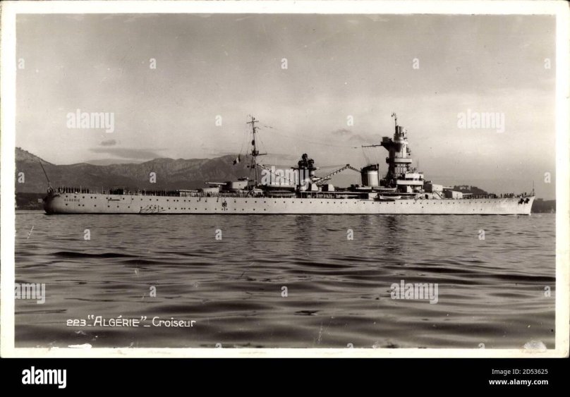 Французский крейсер Альжери