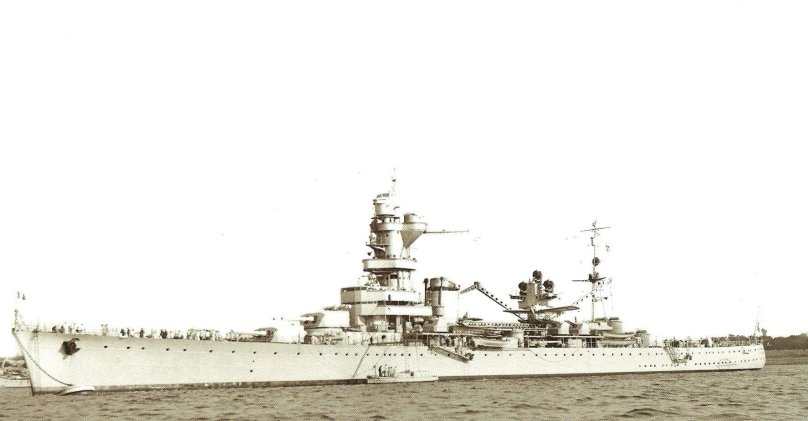 Французский крейсер Алжир