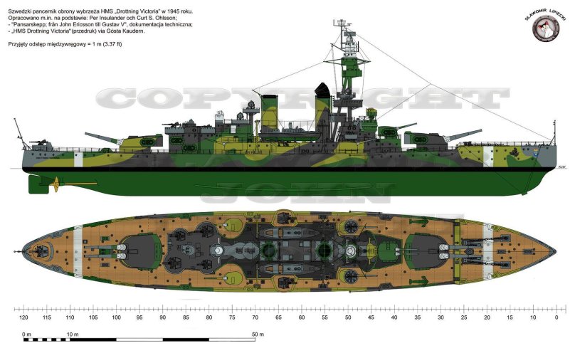 Броненосец береговой обороны Дроттнинг Виктория шведский