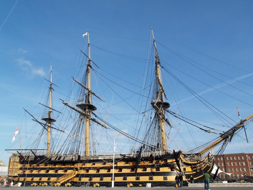 HMS Victory 1765 модель