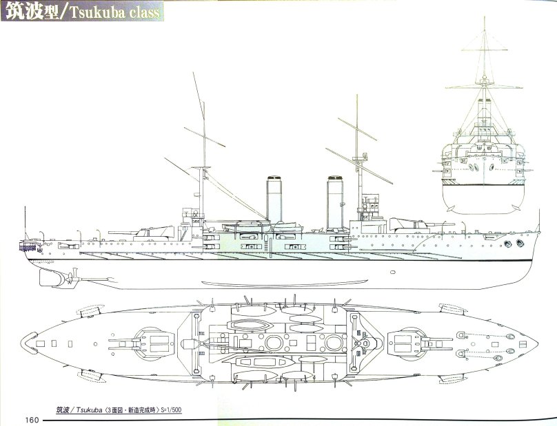 Броненосный крейсер Цукуба