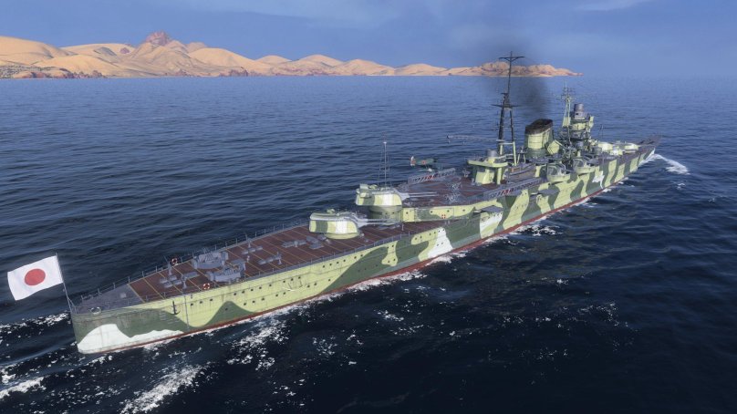 Японский крейсер Могами