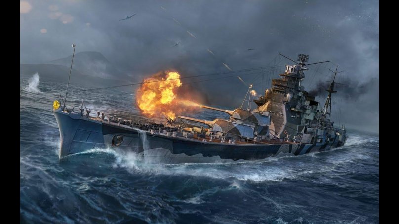 World of Warships Атаго