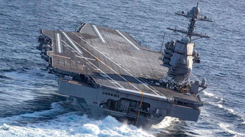 Авианосец USS Gerald r. Ford