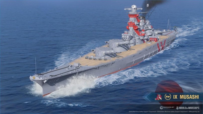 Мусаши корабль World of Warships