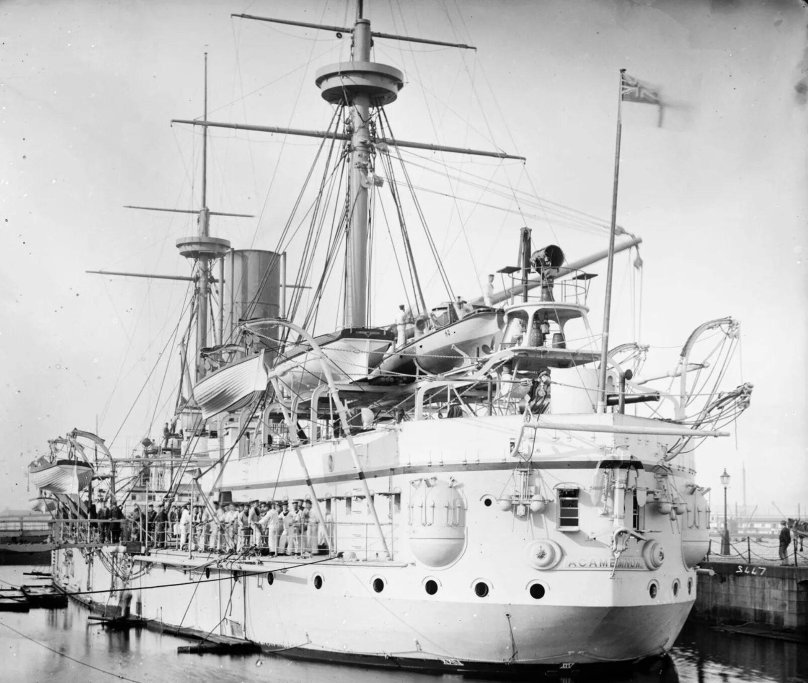 Броненосец Агамемнон 1883
