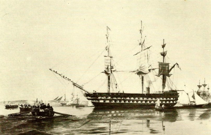 Линейный корабль Агамемнон 1852