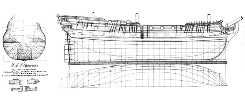 Линейный корабль Агамемнон 1852