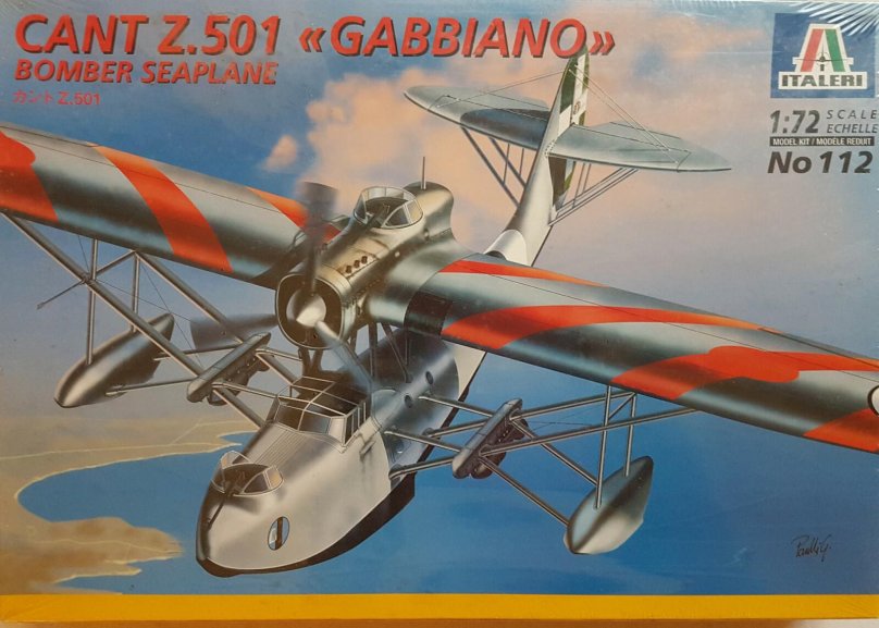 Cant z.501 "Gabbiano", летающая лодка