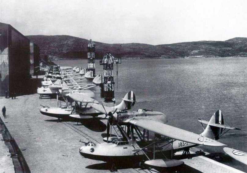 Гидропланы Италии второй мировой