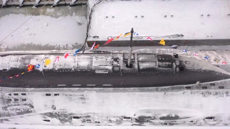 Атомный подводный крейсер Новосибирск