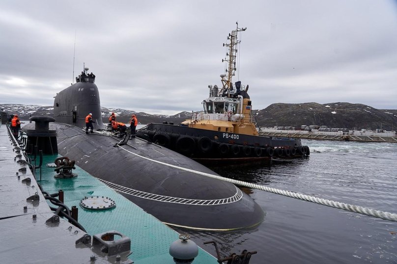 Атомная подводная лодка Казань