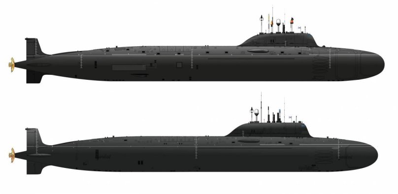 Подводные лодки проекта 885 ясень 885м ясень-м