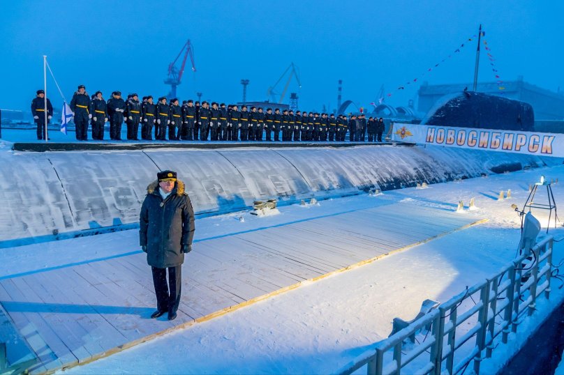 Атомный подводный крейсер Новосибирск