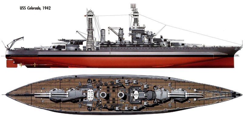 USS Colorado BB-45