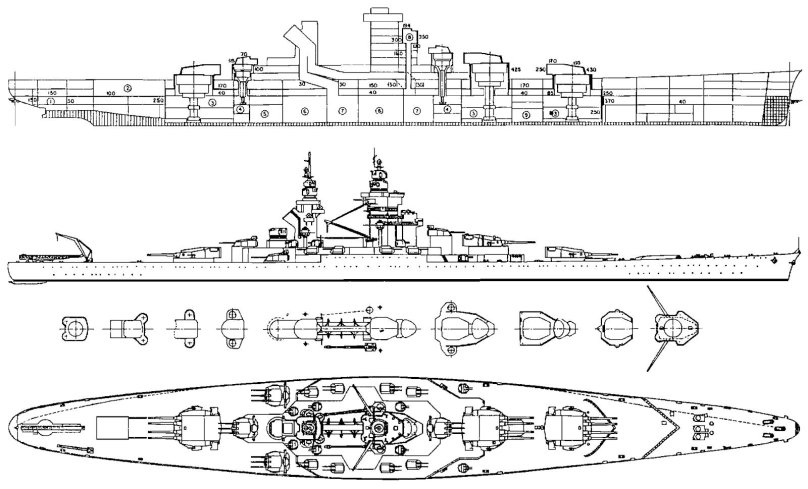 Французский линкор Alsace