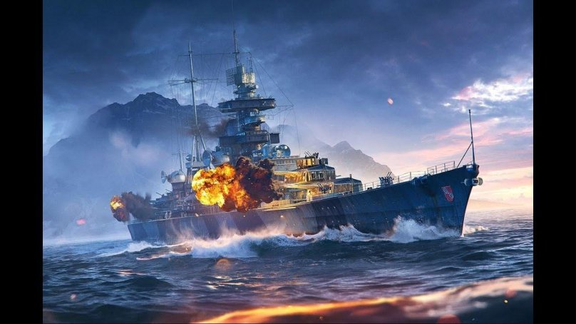 Крейсер Hindenburg World of Warships