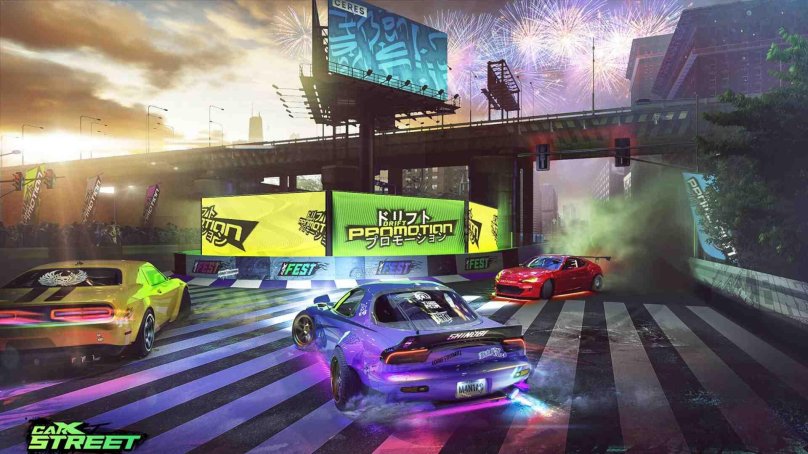 CARX Street машины