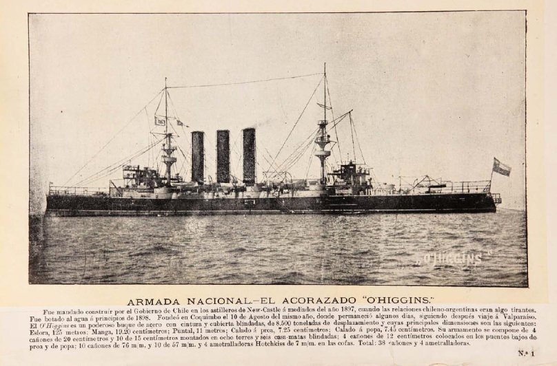 Броненосный крейсер о'Хиггинс