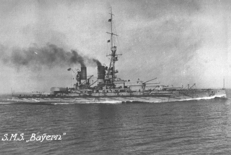 Немецкий линкор Байерн