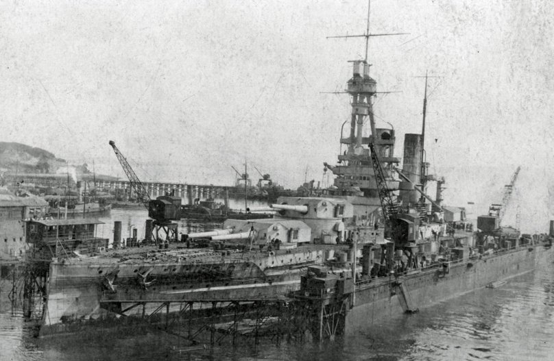 Линкор Баден корабль