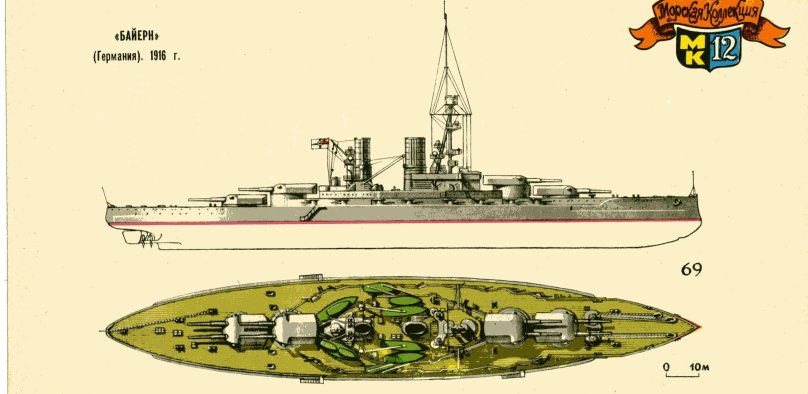 Морская коллекция Моделист конструктор крейсера