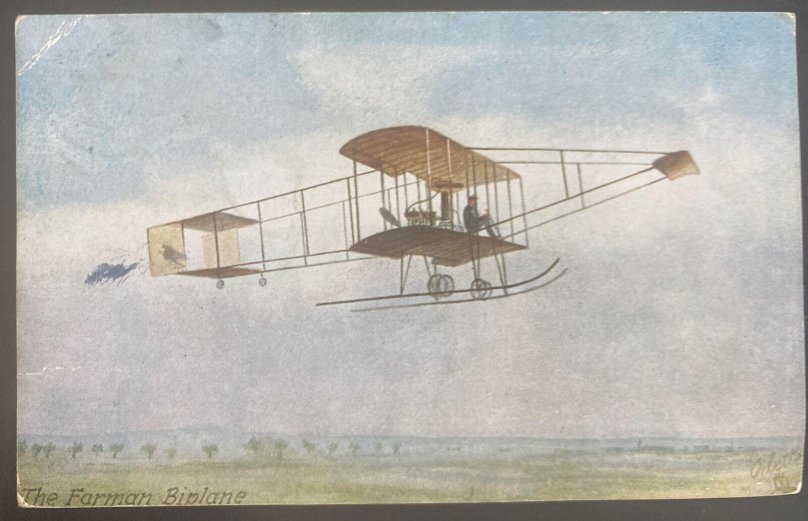 Биплан "Фарман" 1913