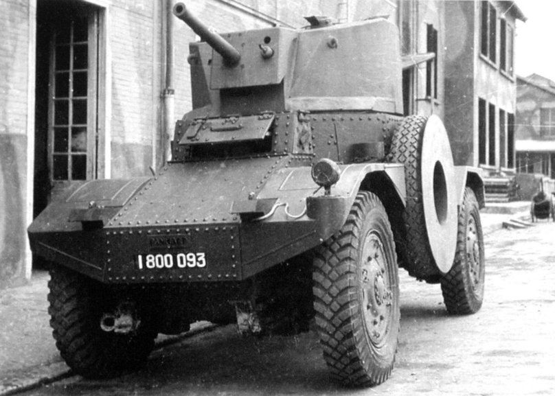 Французский бронеавтомобиль Panhard 165-175