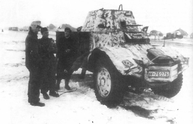 Бронеавтомобиль Панар в Вермахте