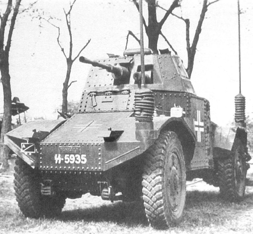 Французский бронеавтомобиль Панар