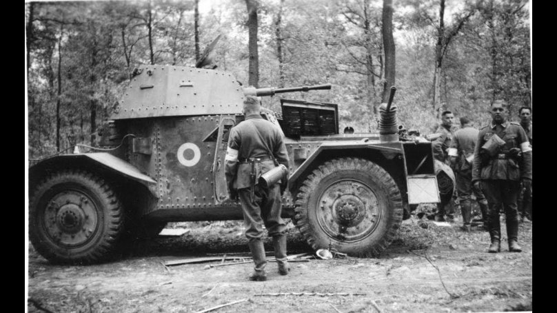 Французский бронеавтомобиль Panhard 178 AMD 35