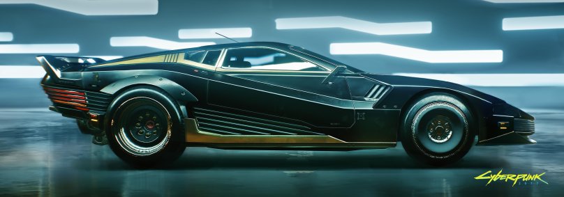 Quadra Turbo-r v-Tech в киберпанк 2077