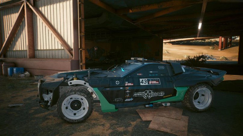 Киберпанк 2077 машины Квадра тайп 66