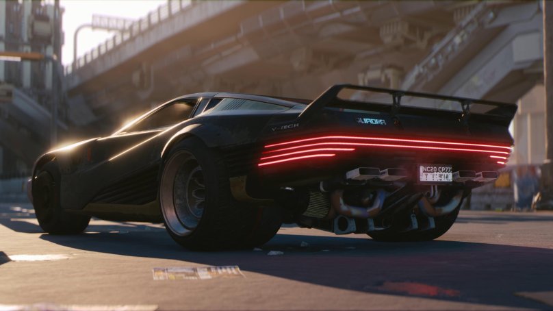 Quadra v-Tech из Cyberpunk 2077