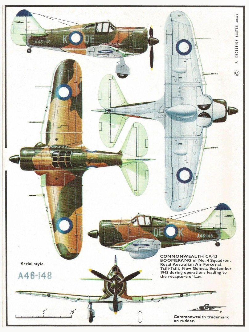 Истребитель Бумеранг австралийский
