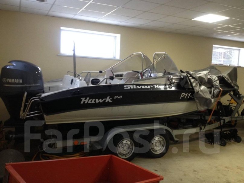Лодка Silver Hawk фото с боку