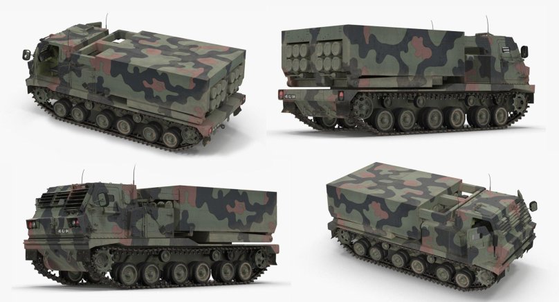 РСЗО США m270 MLRS