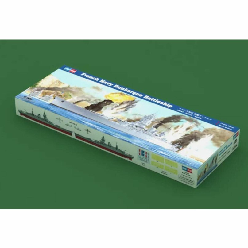 Сборная модель HOBBYBOSS French Navy Dunkerque Battleship (86506) 1:350