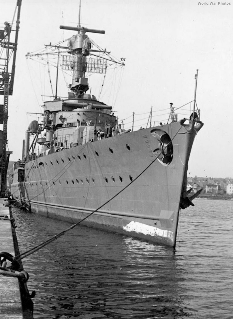 Нюрнберг крейсер 1934