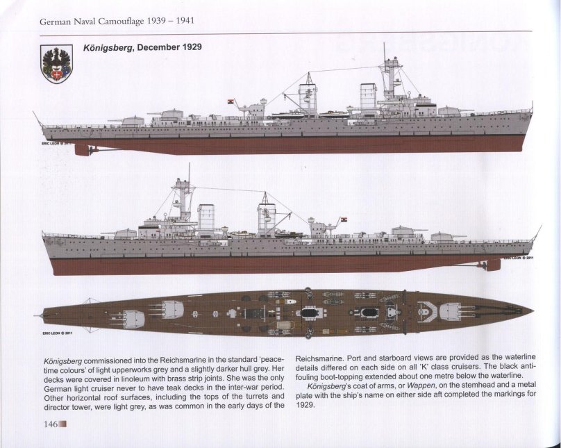 Крейсер Кенигсберг 1914