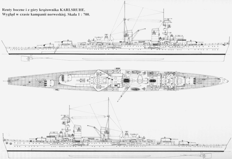 Легкий крейсер Карлсруэ 1927